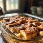 cinnamon roll french toast casserole