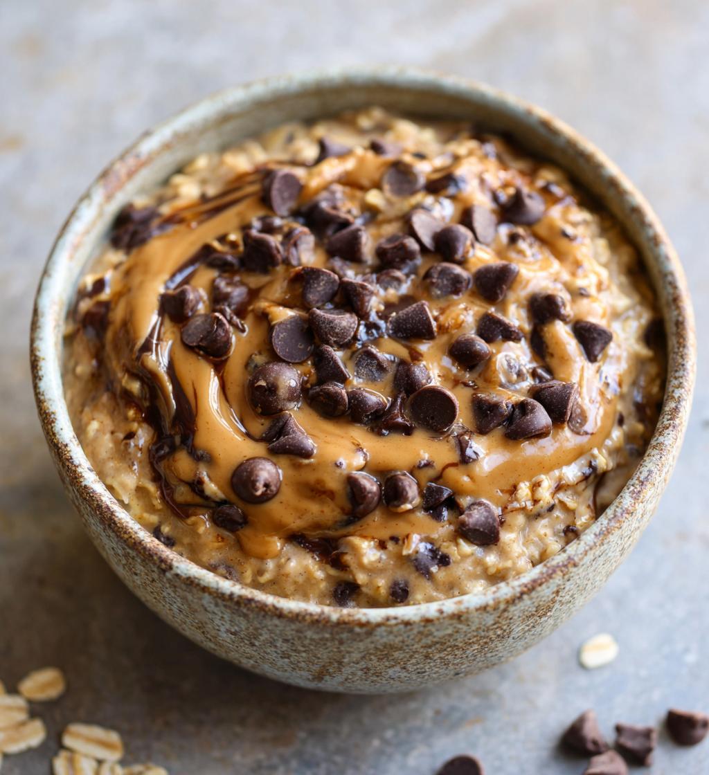 cookie dough overnight oats