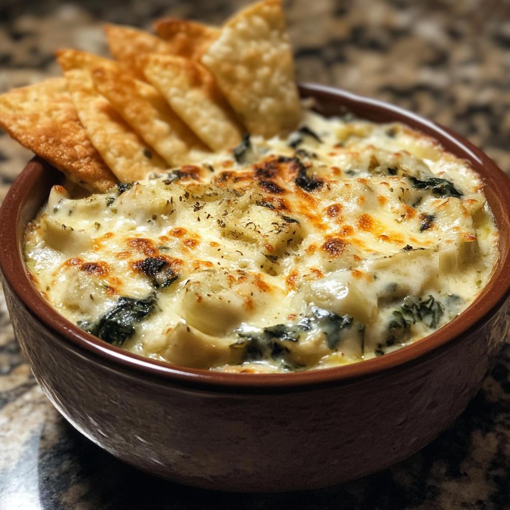 crockpot artichoke spinach dip