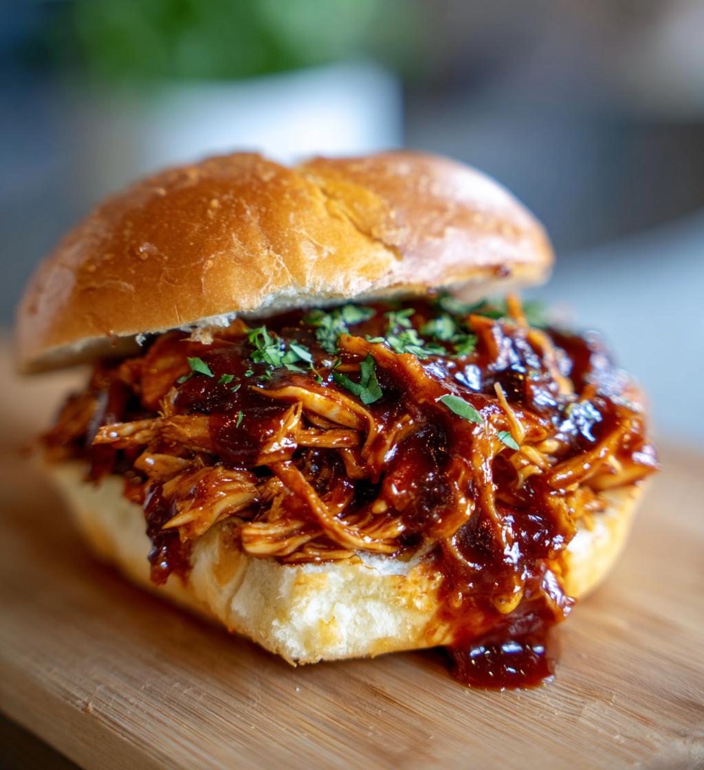 crockpot bbq pulled chicken