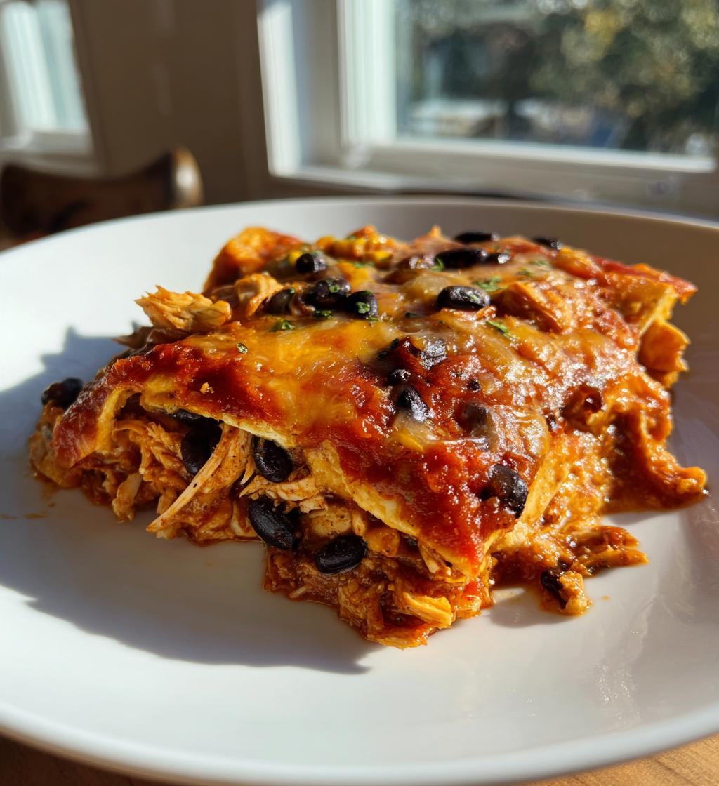 crockpot chicken enchiladas