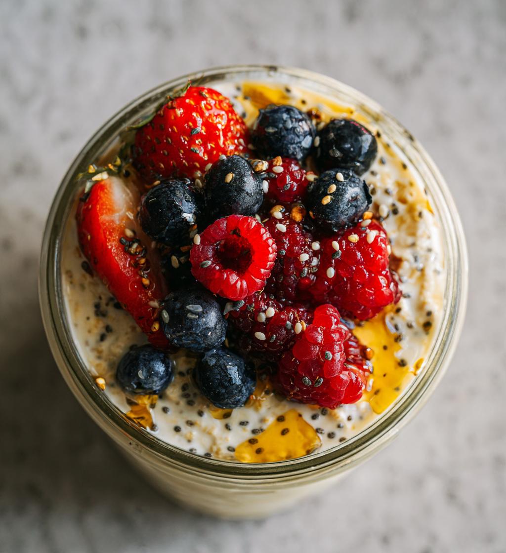 easy overnight oats healthy