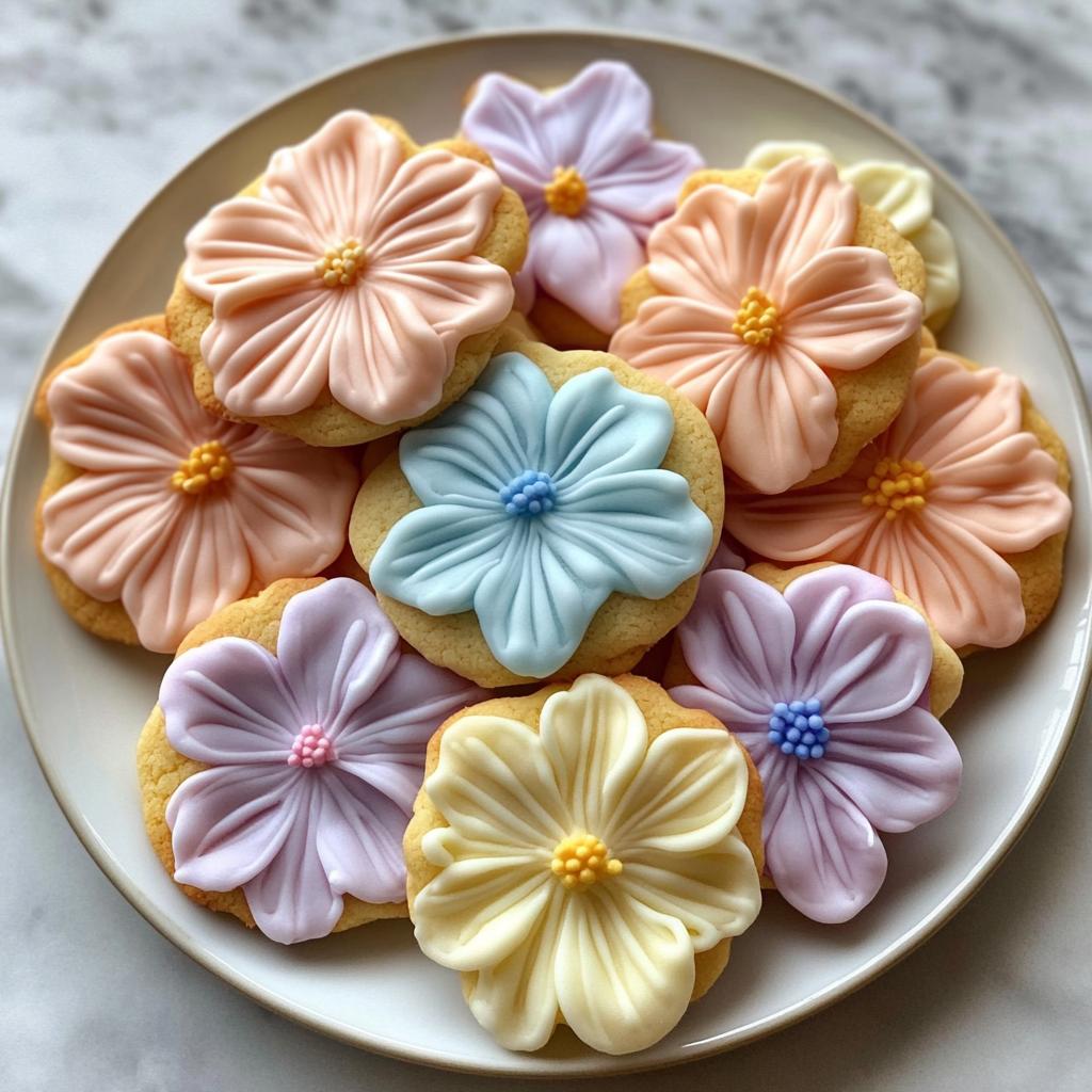 flower sugar cookies