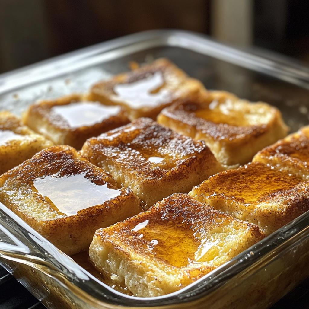 french toast casserole overnight easy