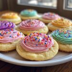 frosted sugar cookies