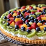 fruit pizza sugar cookie recipe