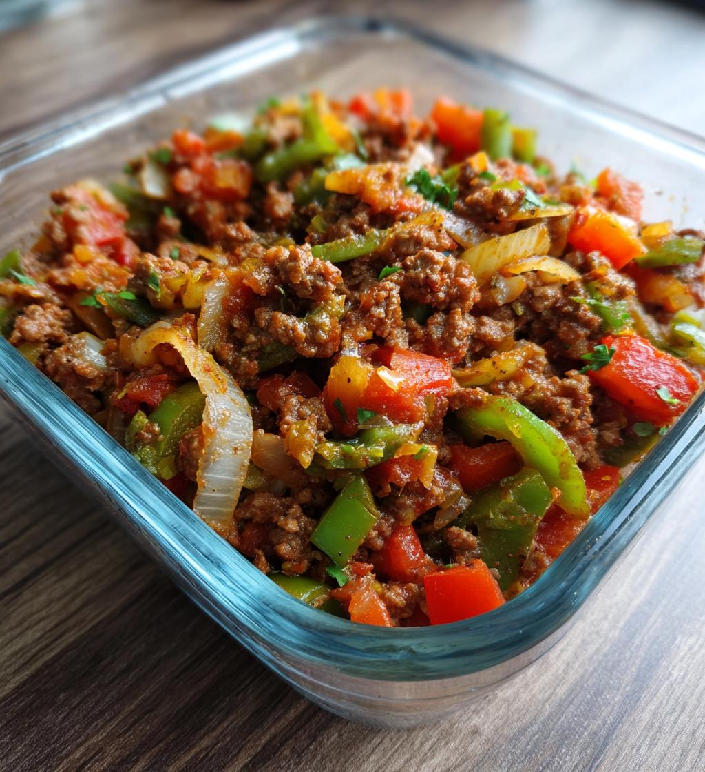 ground beef meal prep