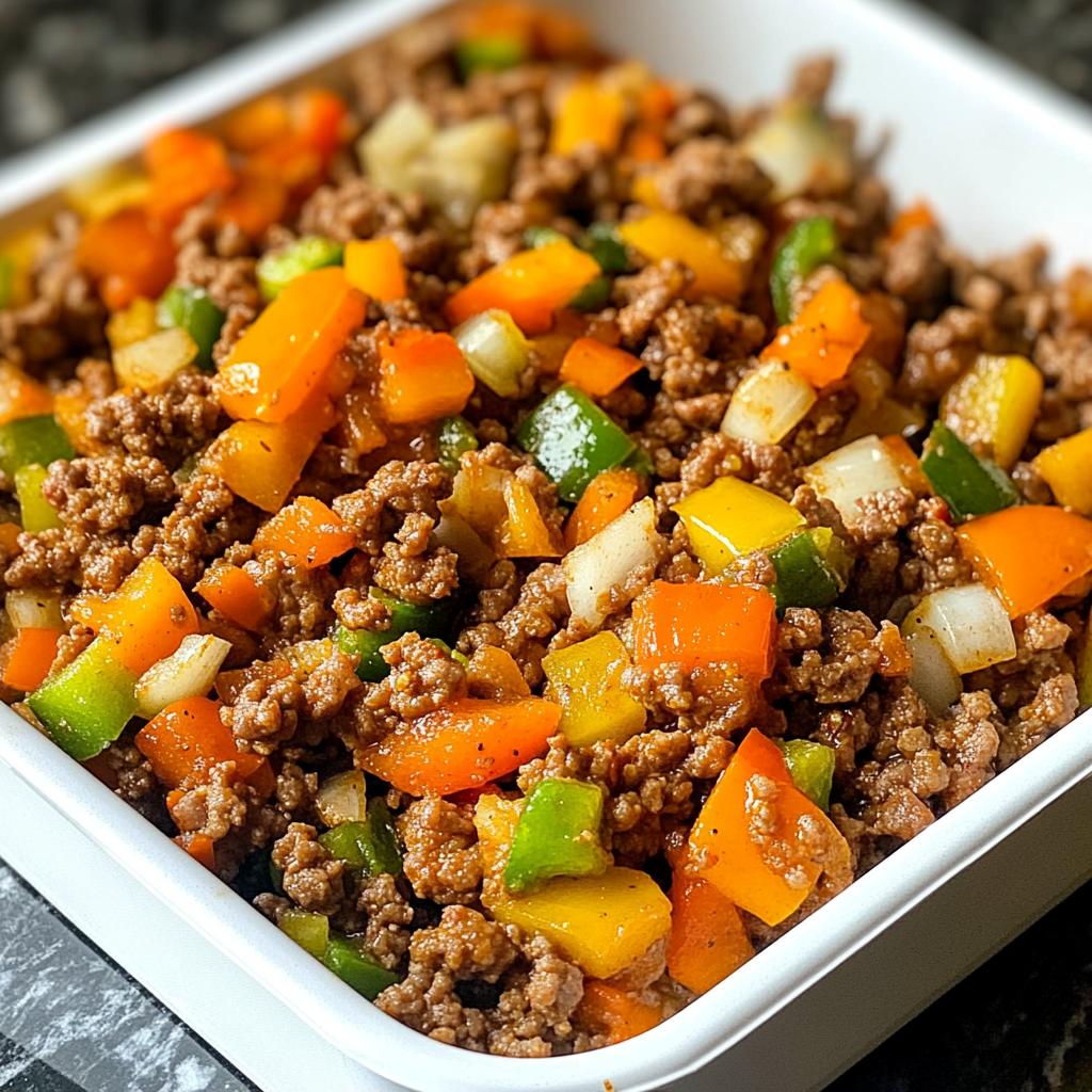ground beef meal prep