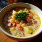 ham potato soup crockpot