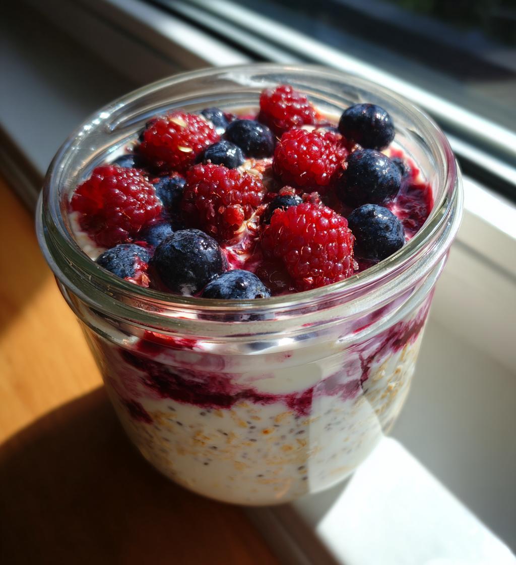 healthy overnight oats