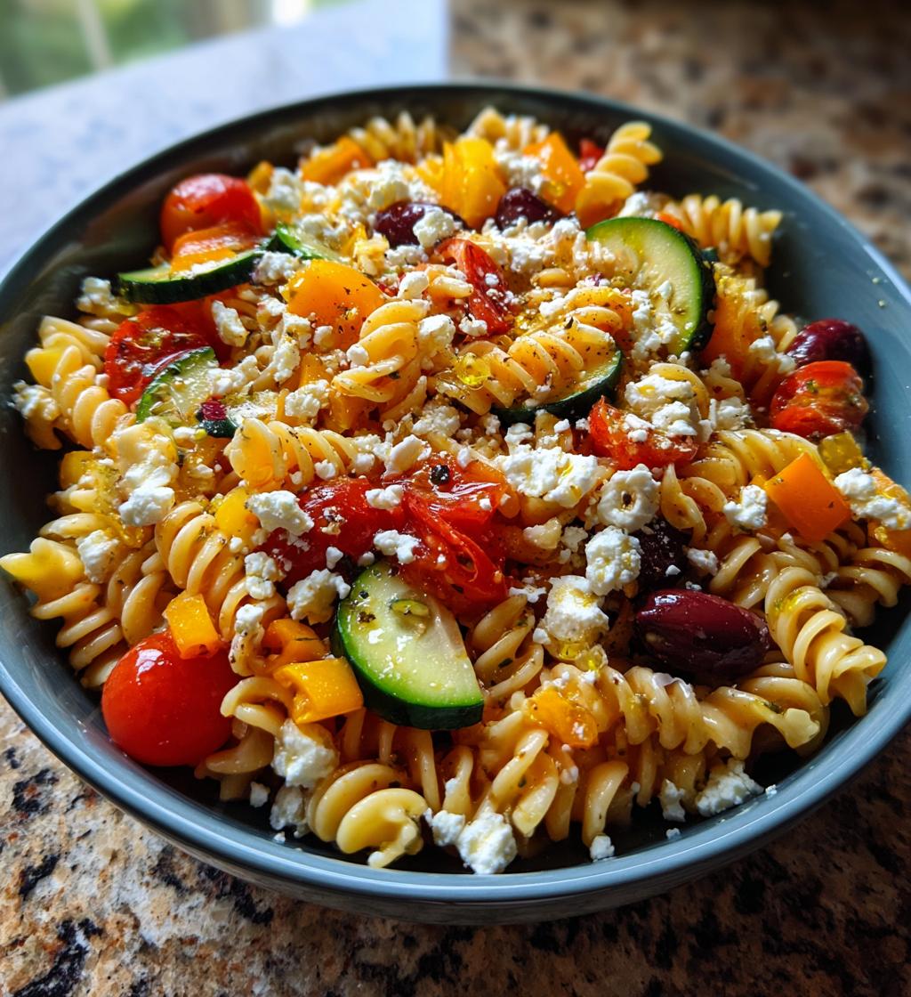healthy pasta salad