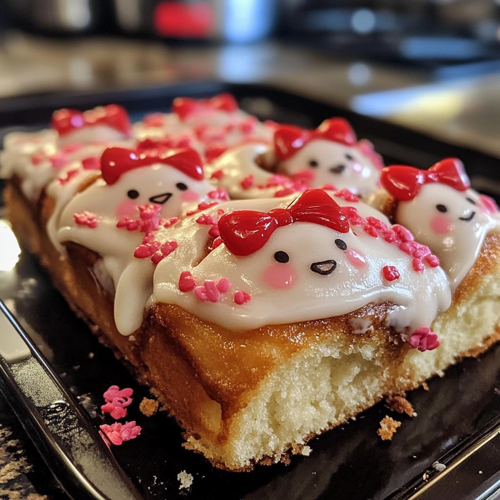 hello kitty cinnamon rolls