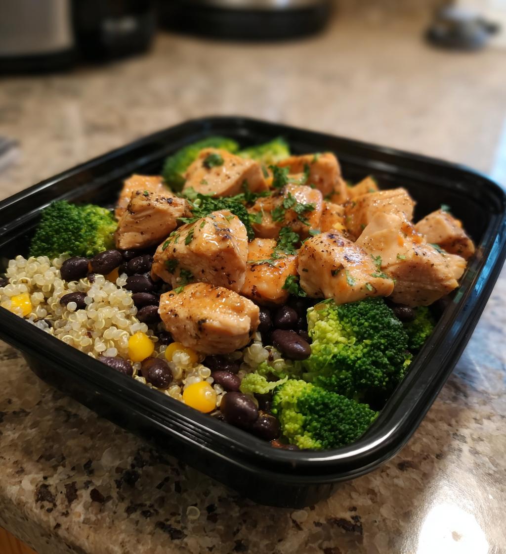 high protein meal prep