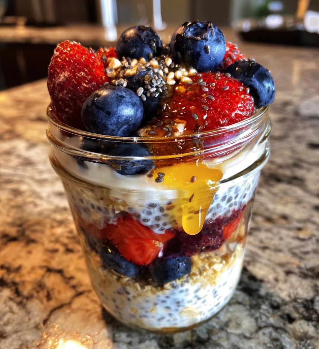 high protein overnight oats