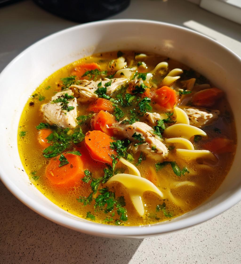 homestyle chicken noodle soup