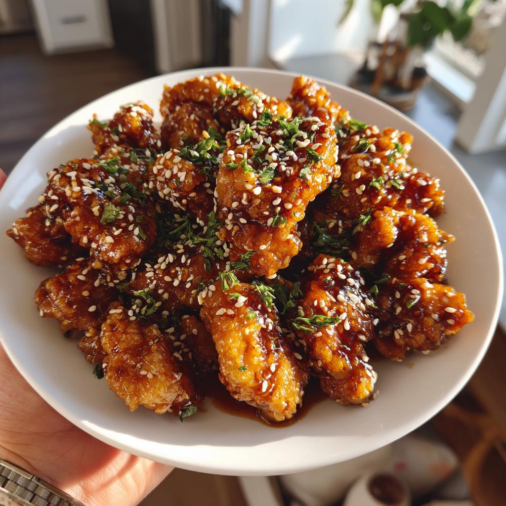 honey garlic chicken