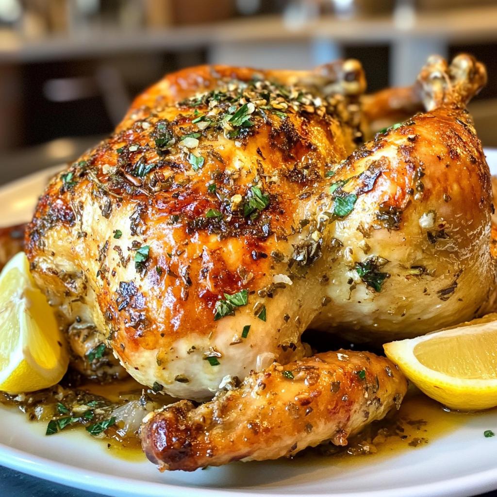 how to roast a whole chicken in the oven