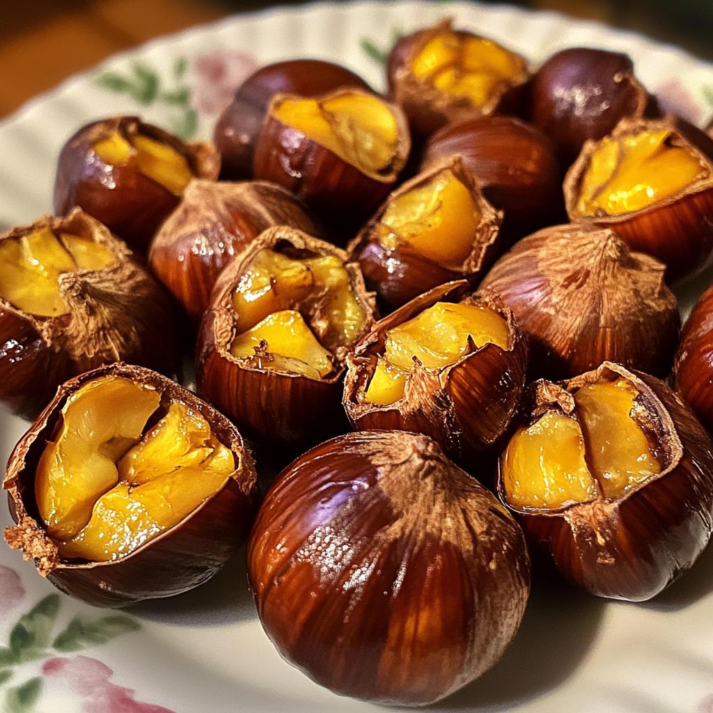 how to roast chestnuts in the oven