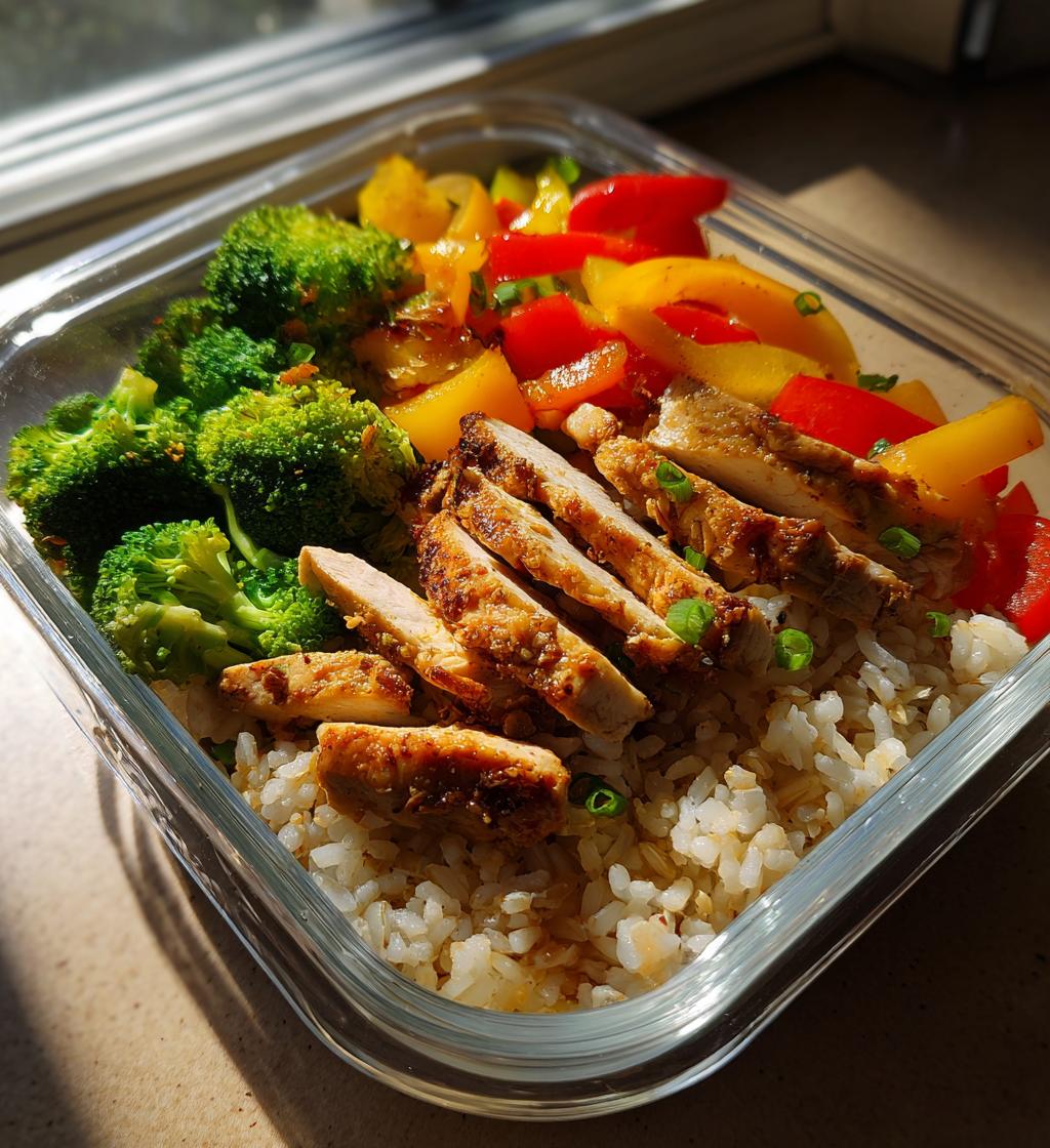 lunch meal prep for the week