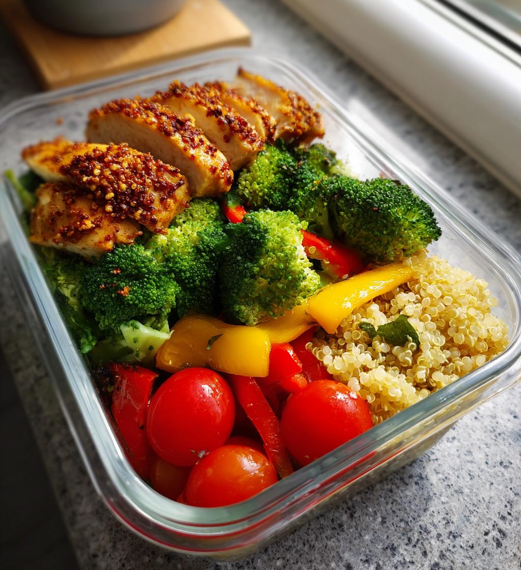 meal prep for the week healthy