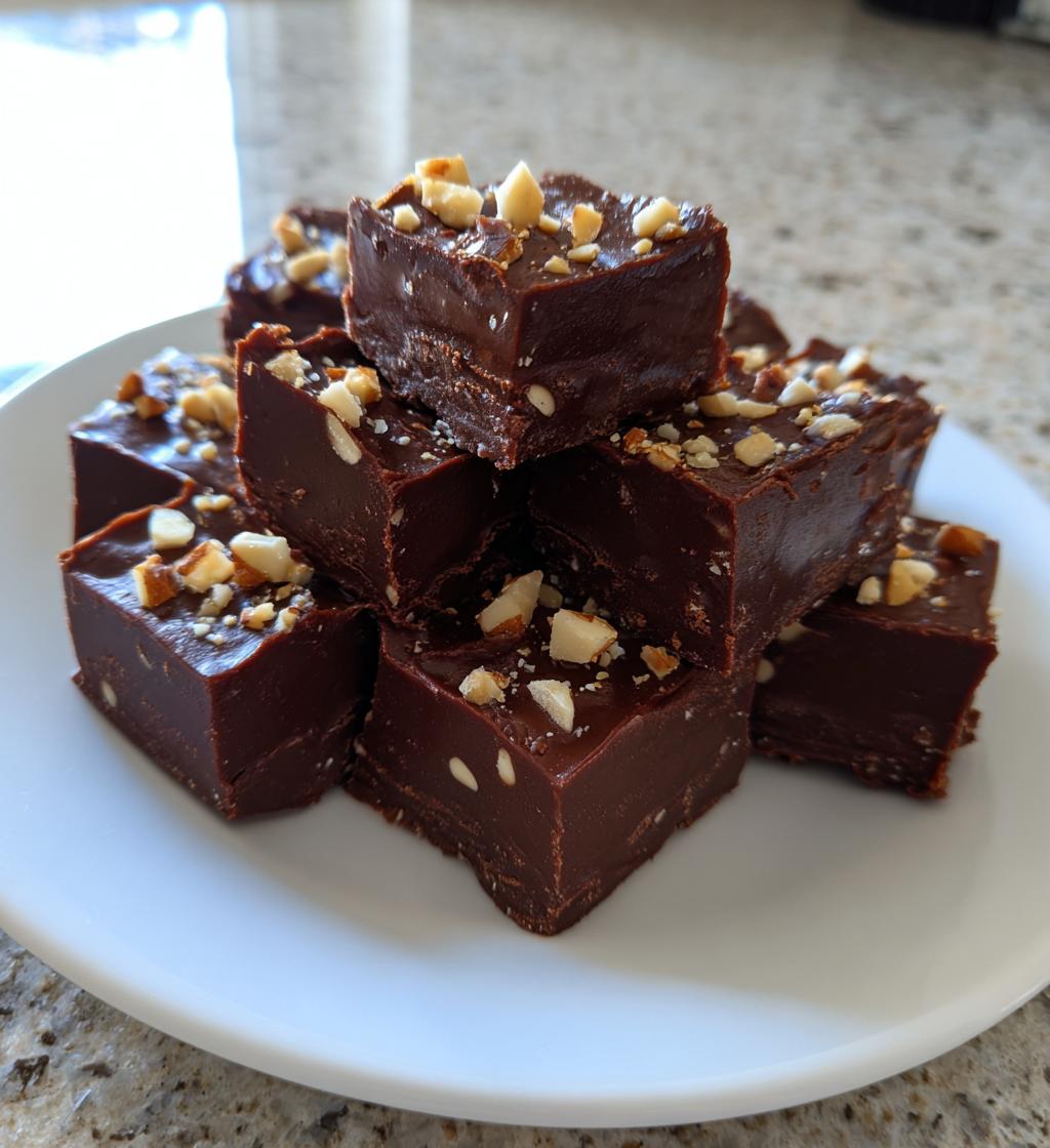 microwave fudge