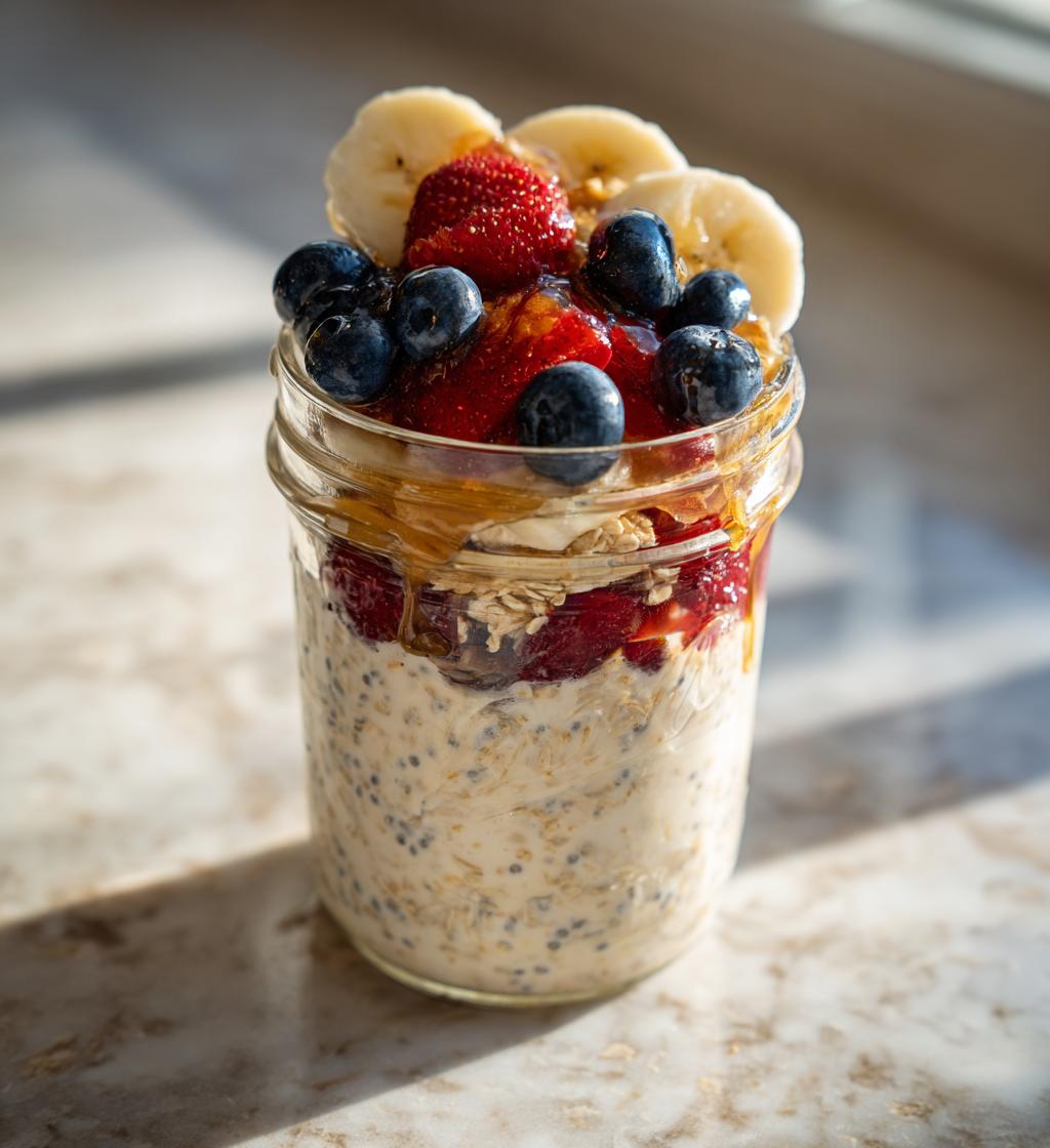 overnight oats receitas