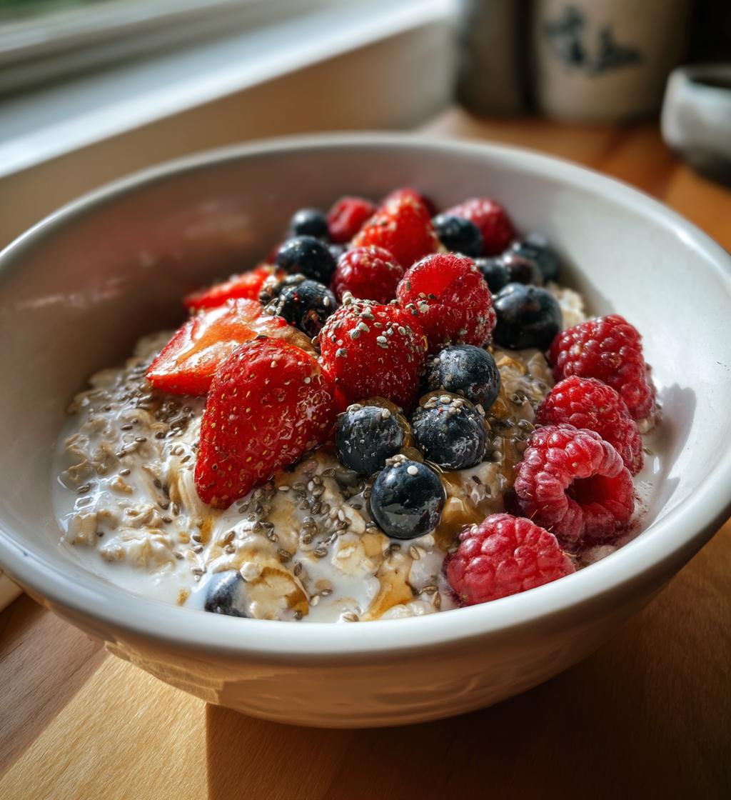 overnight oats with protein powder
