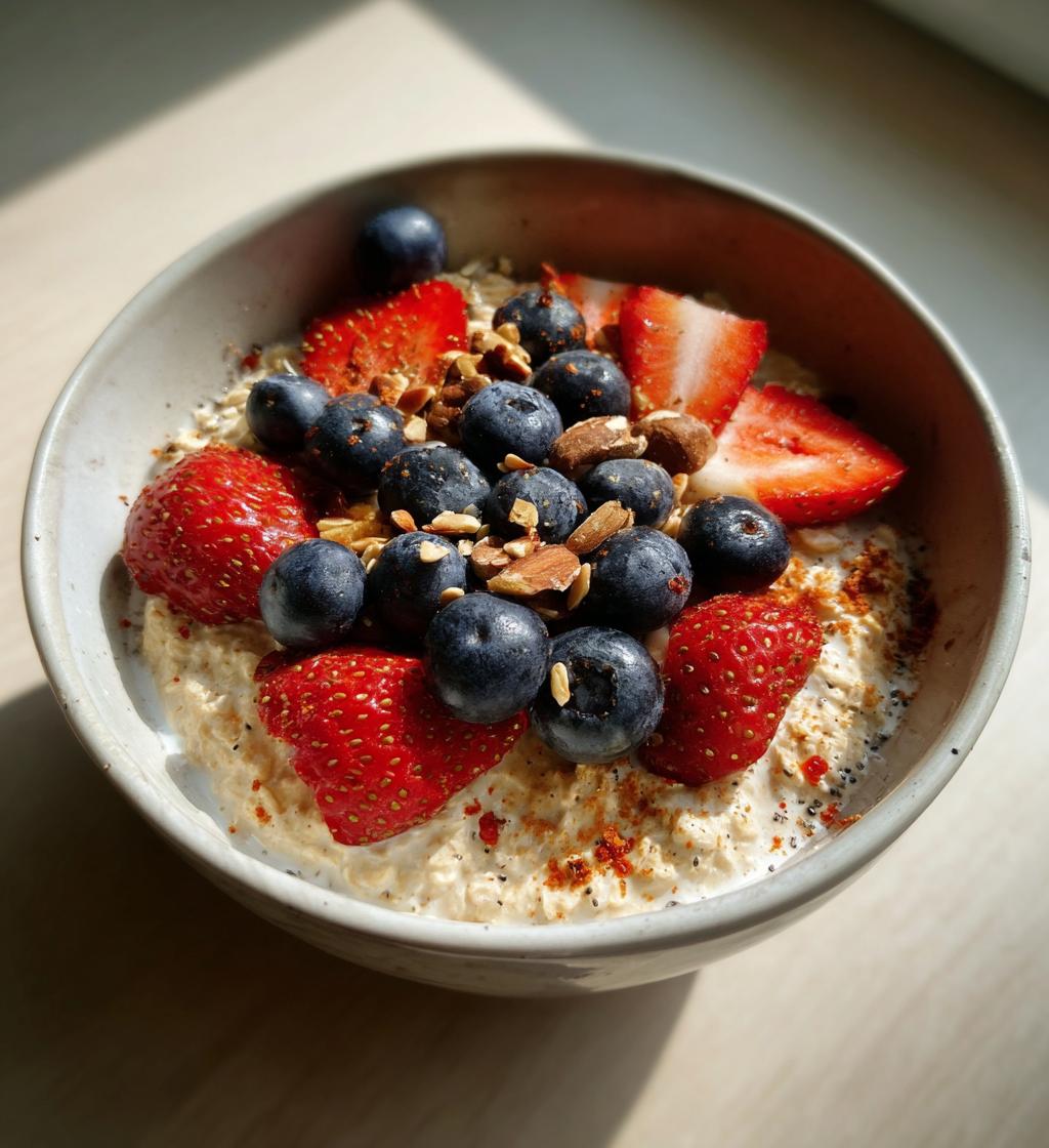 overnight protein oats