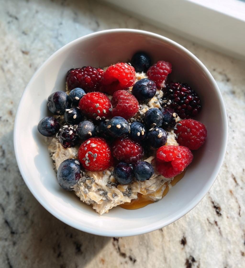 protein overnight oats