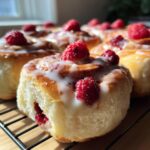 raspberry cinnamon rolls