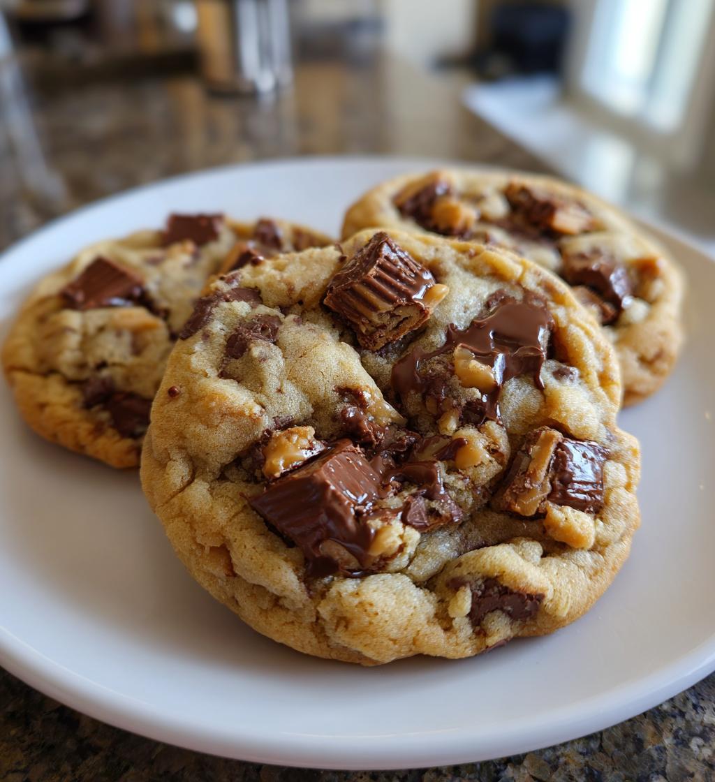 reese's peanut butter cup cookies