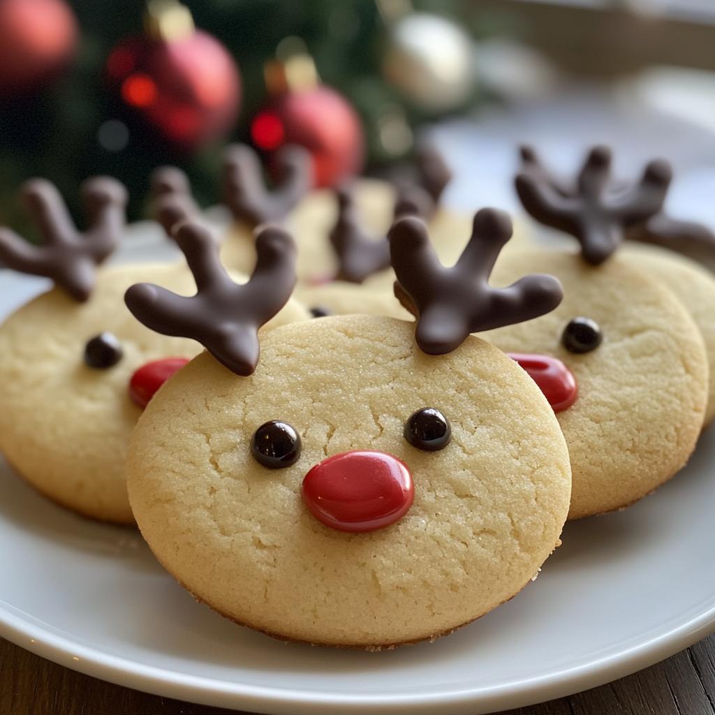 reindeer sugar cookies