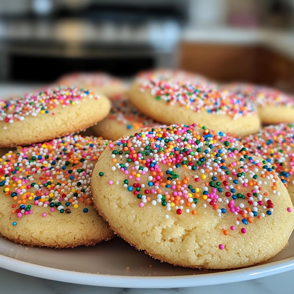 round christmas cookies