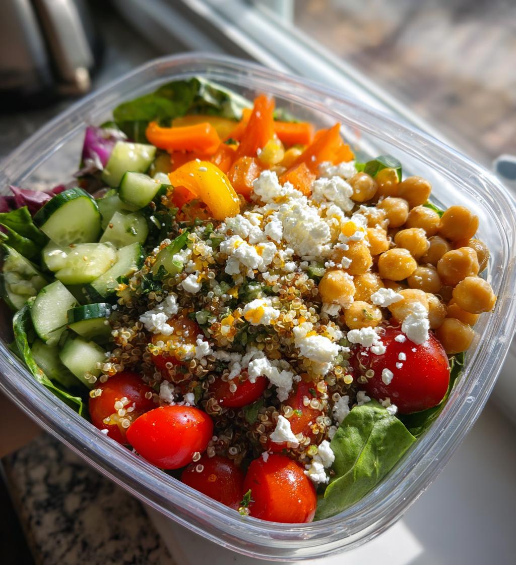 salad meal prep for the week