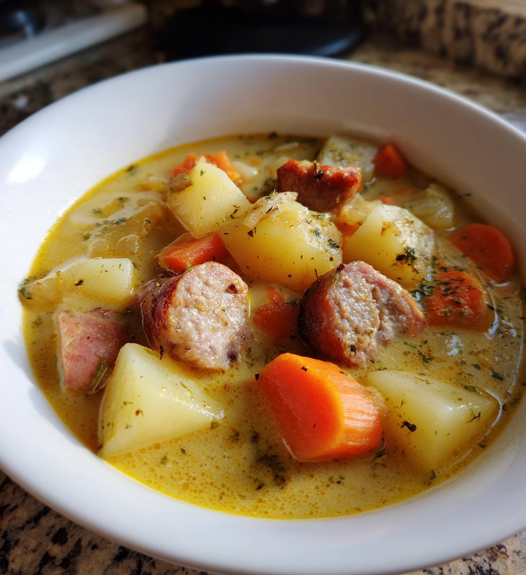 sausage potato soup