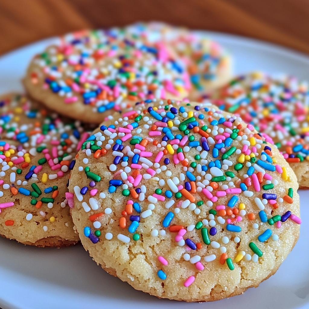 sprinkle sugar cookies