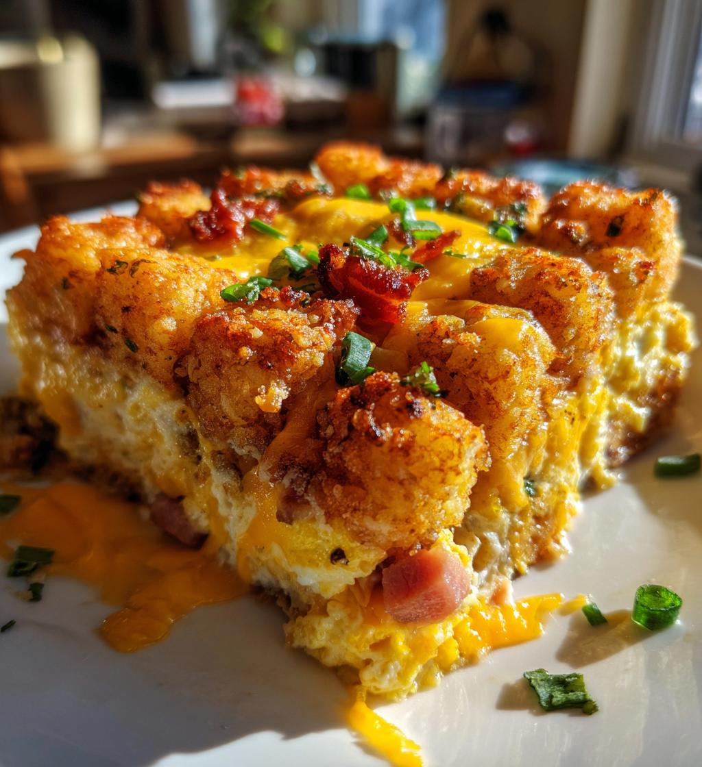 tater tot breakfast casserole