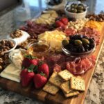 valentines charcuterie board