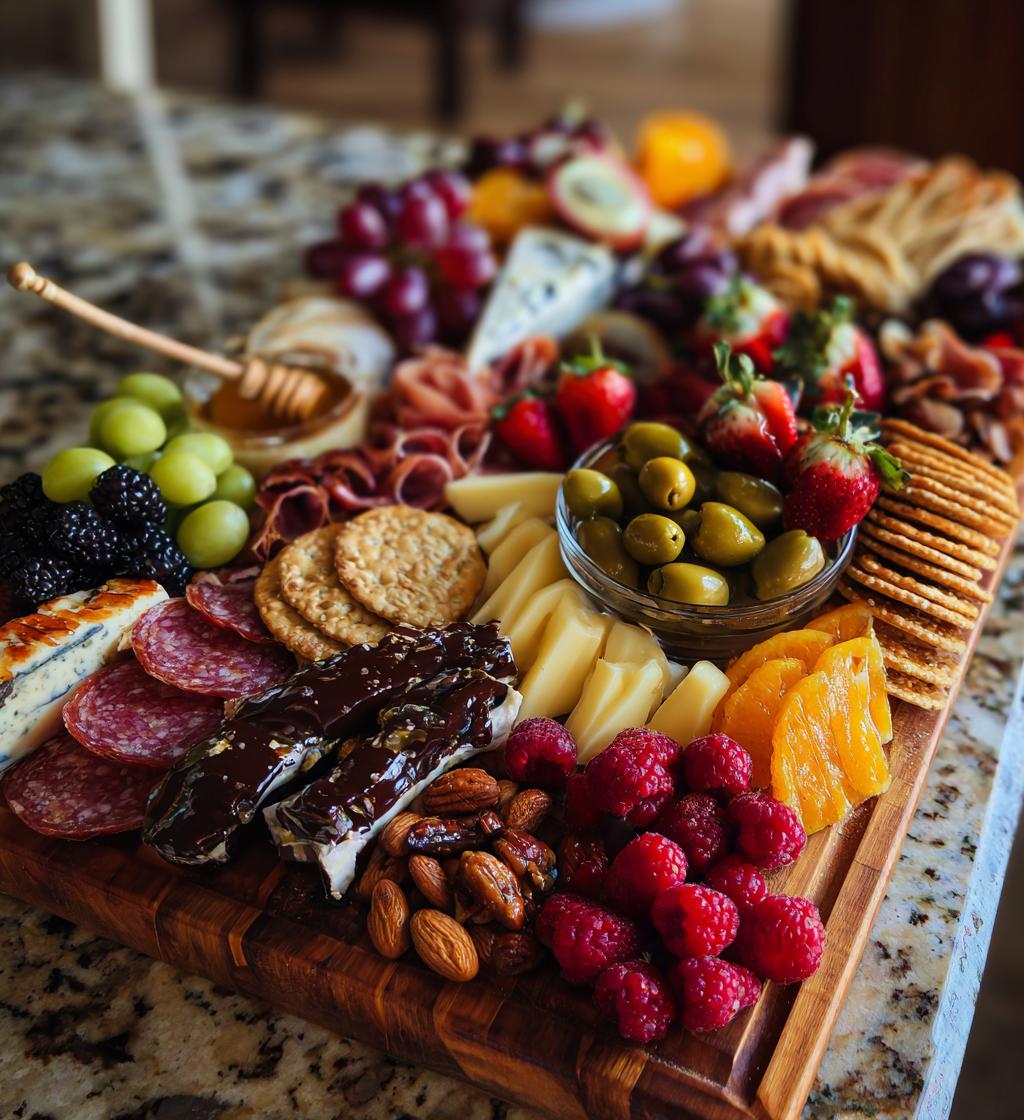 valentines day charcuterie board