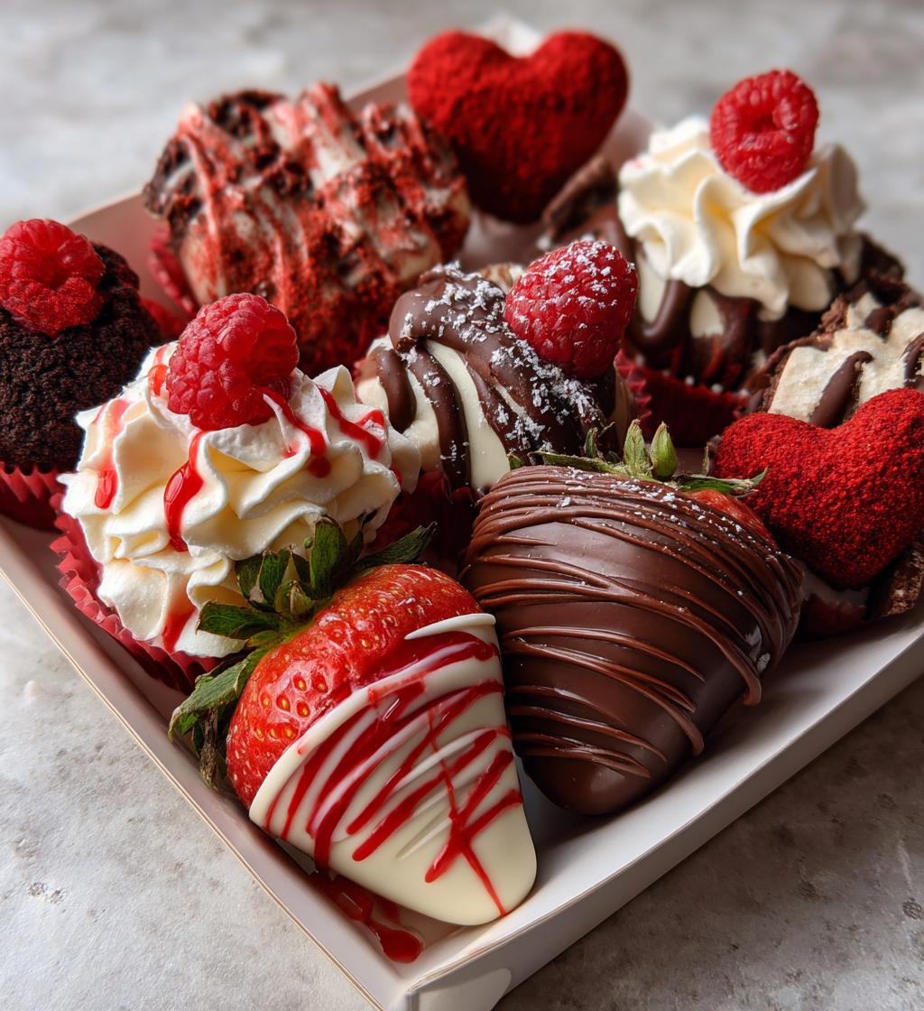 valentines day dessert box ideas