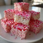 valentines rice crispy treats