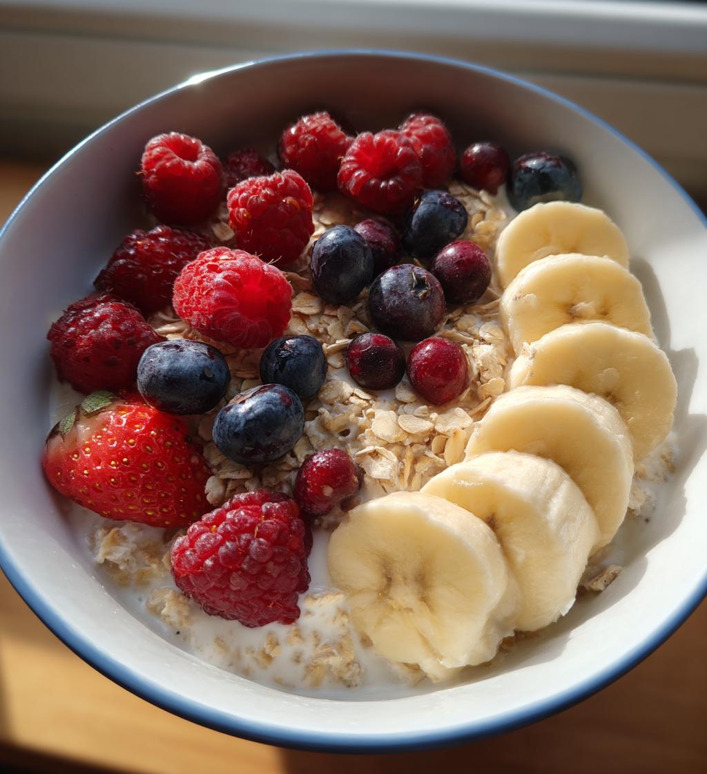 Greek yogurt overnight oats