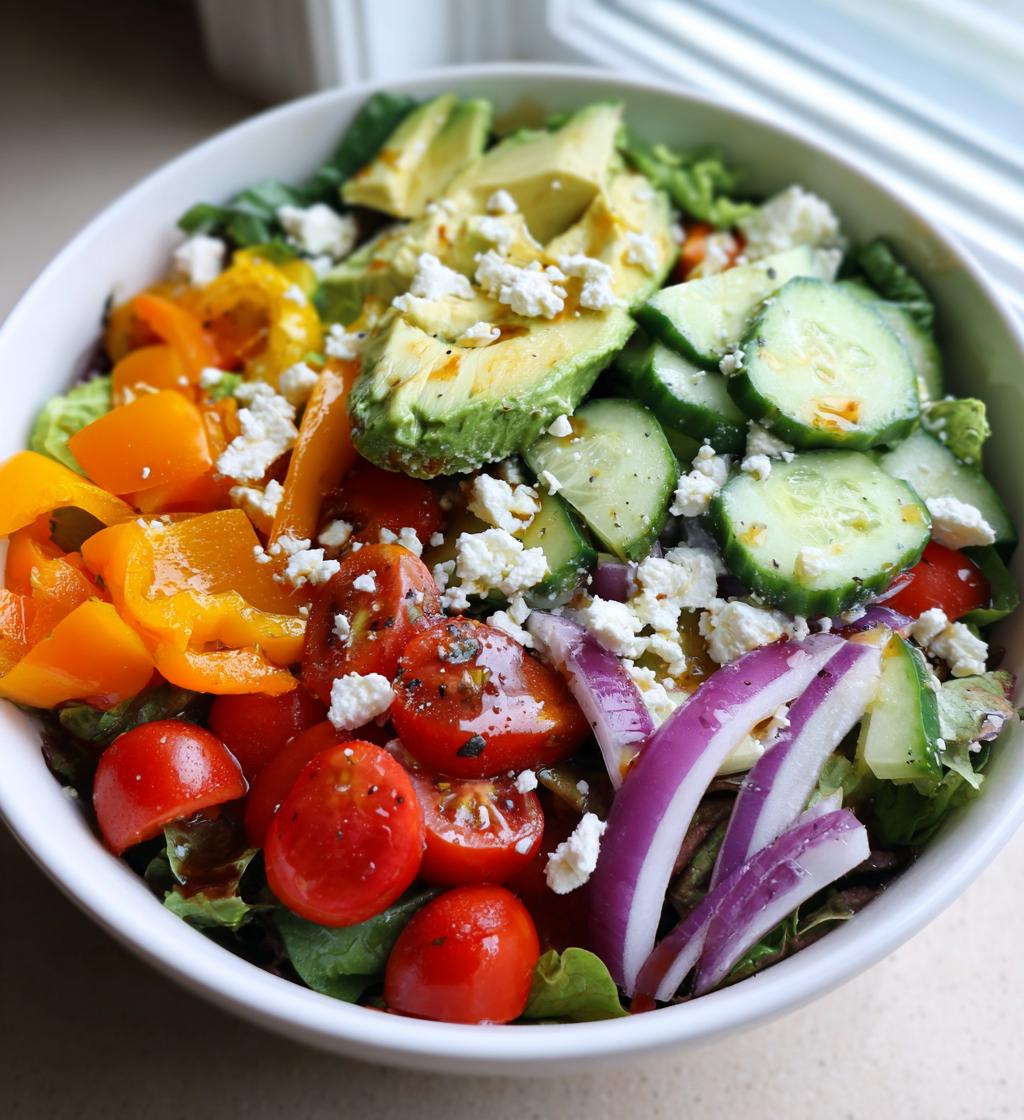 Healthy salad bowls