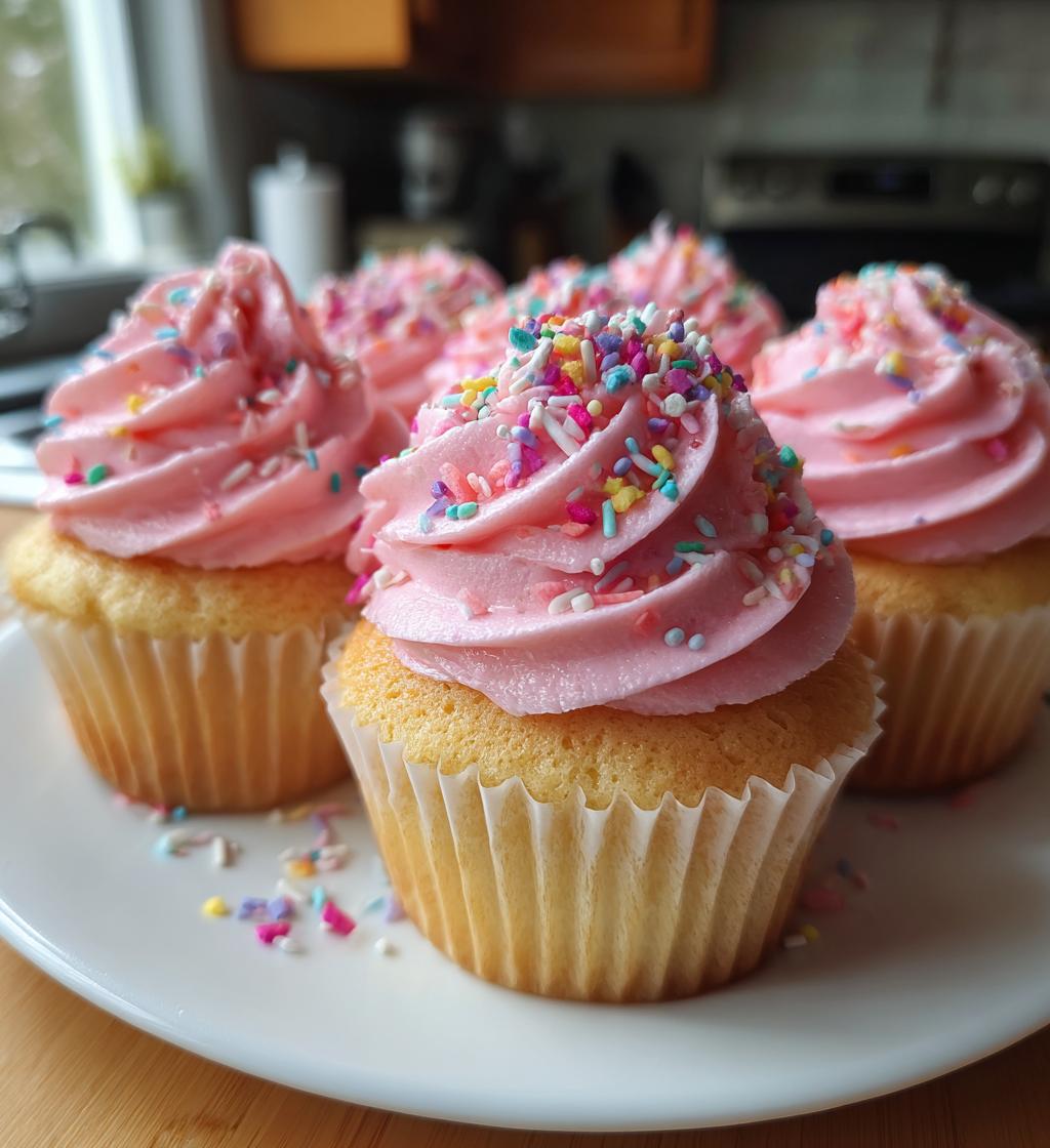 Pink cupcakes ideas