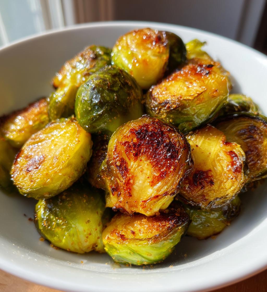 air fryer brussel sprouts