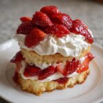 angel cake strawberry shortcake