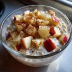 apple overnight oats