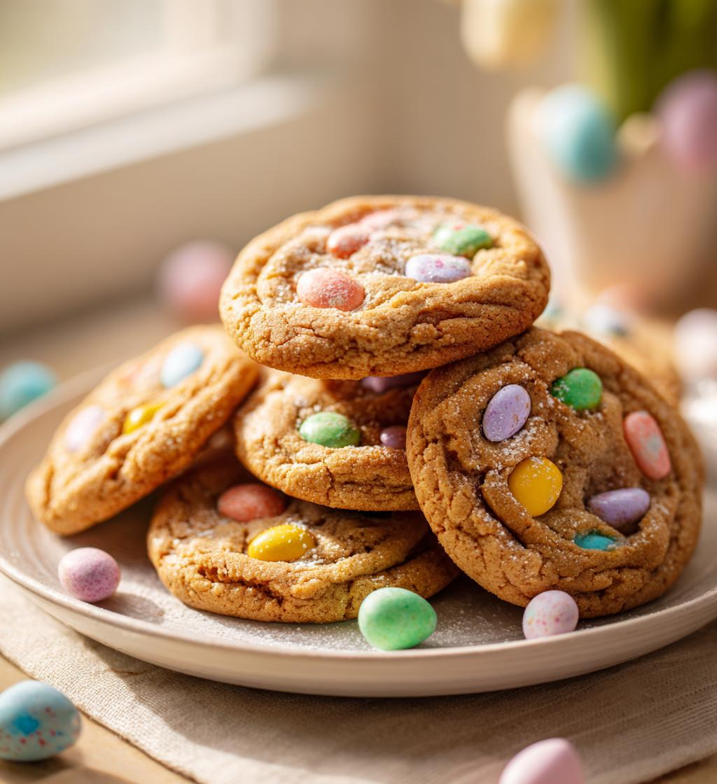 cadbury mini egg cookies