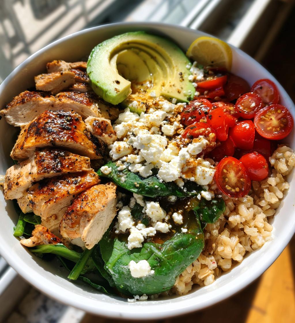 chicken bowls healthy