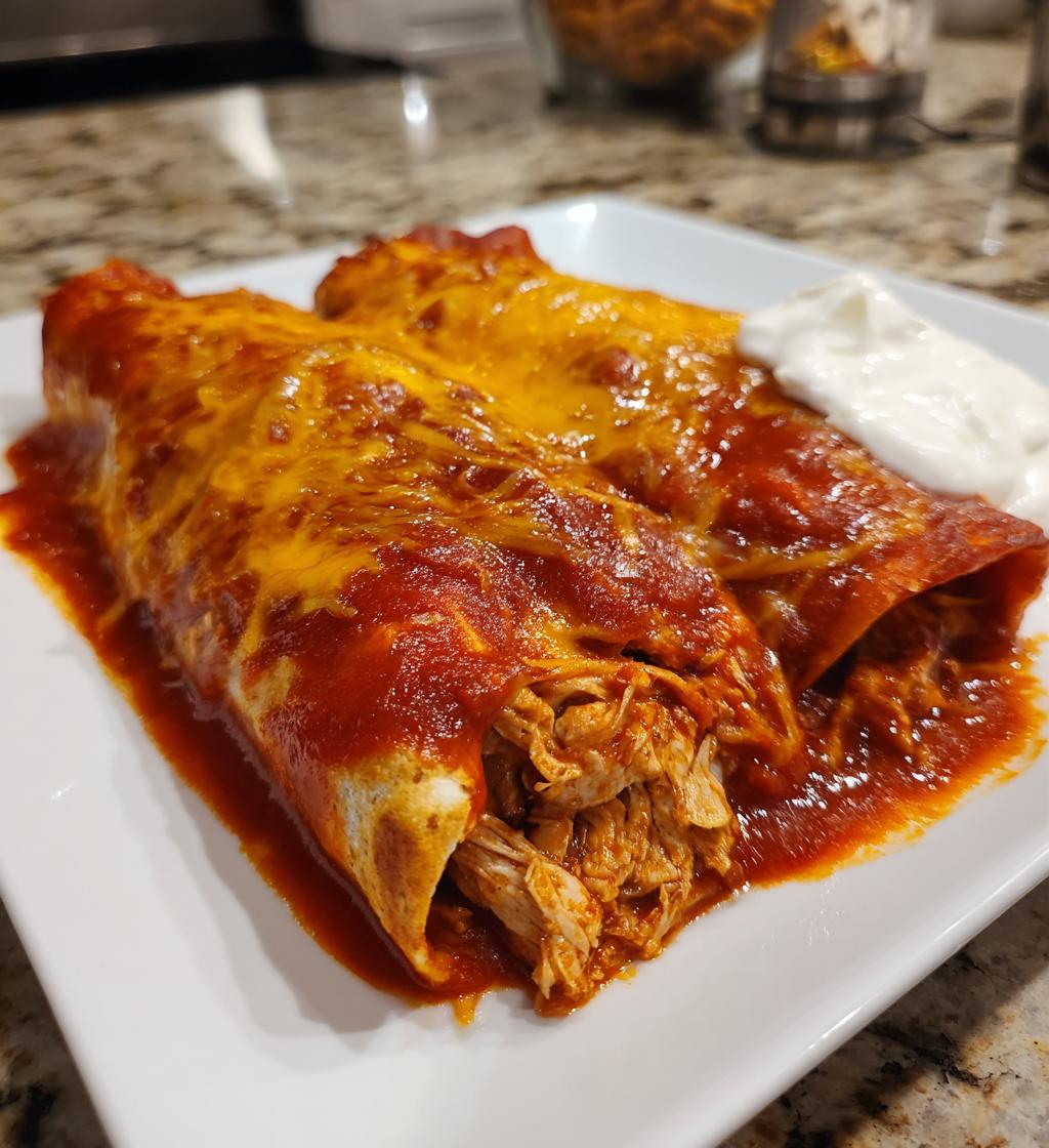 chicken enchiladas